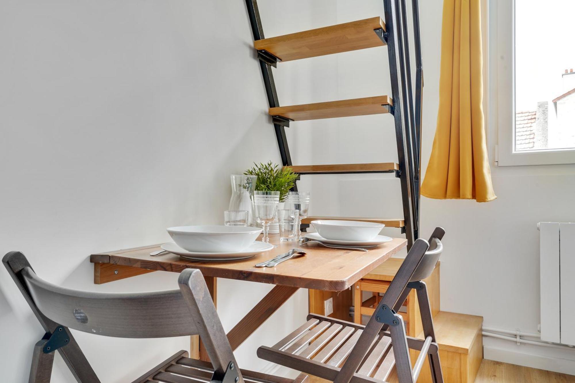 Studio Avec Mezzanine - Wifi - Proche Paris موراوْيْ المظهر الخارجي الصورة