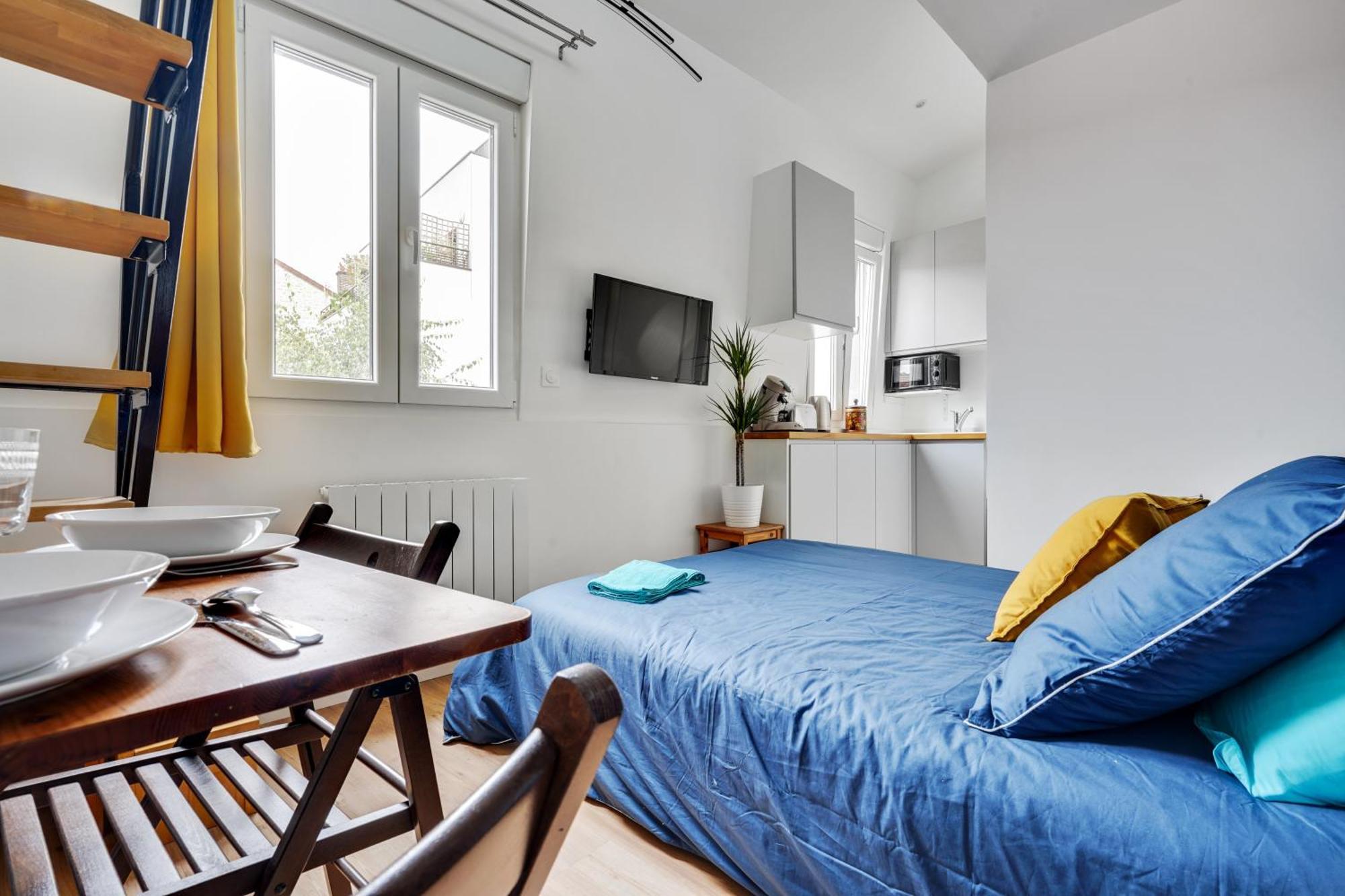 Studio Avec Mezzanine - Wifi - Proche Paris موراوْيْ المظهر الخارجي الصورة